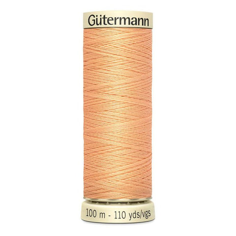 Gutermann Pale Apricot Sew All Thread 100m (979)