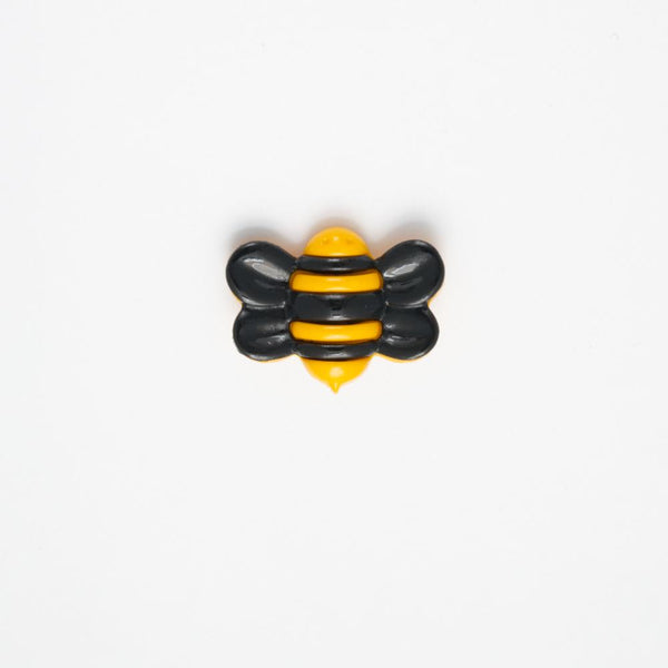 Bee Buttons - 25mm - Yellow/Black