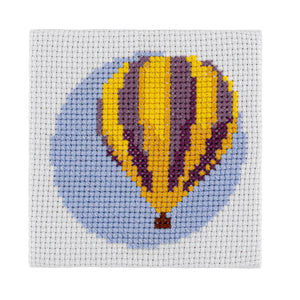 Hot Air Balloon - Mini Cross Stitch Kit - Stitchfinity