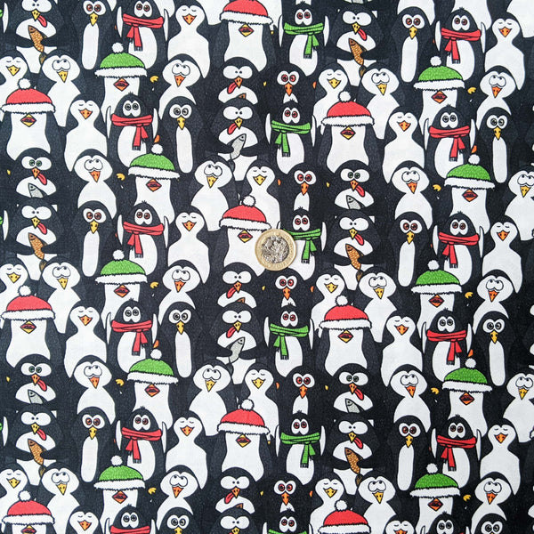 Jolly Penguins - 100% cotton