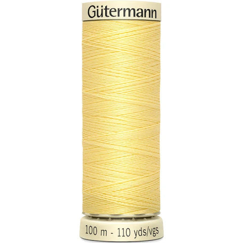 Gutermann Lemon Sorbet Sew All Thread 100m (578)